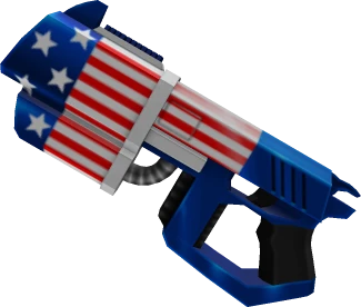 Amerilaser, un ítem Godly de Murder Mystery 2