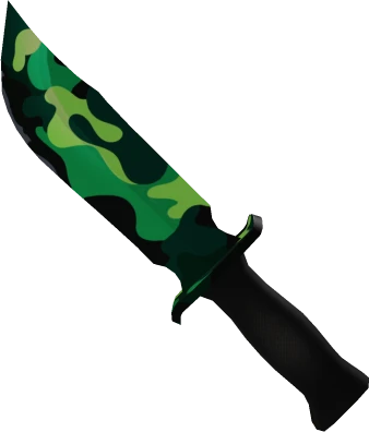 Camo (Knife), a Uncommon item in Murder Mystery 2