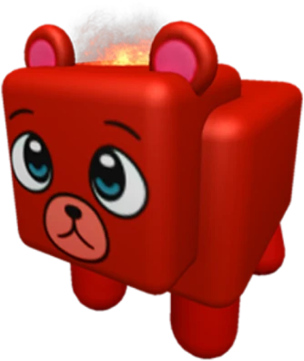 Fire Bear, un ítem Godly de Murder Mystery 2