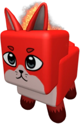 Fire Fox, un ítem Godly de Murder Mystery 2